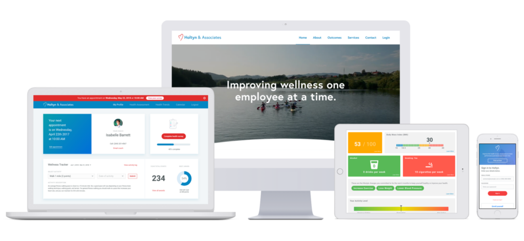 Custom website and dashboard built by SPARK