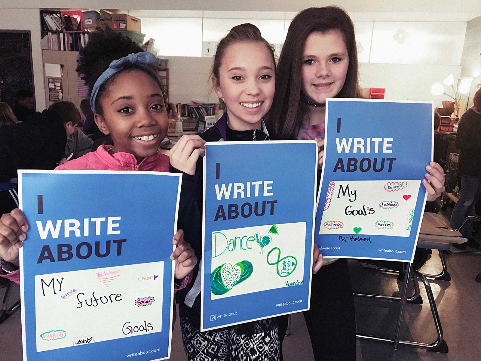 Write About posters