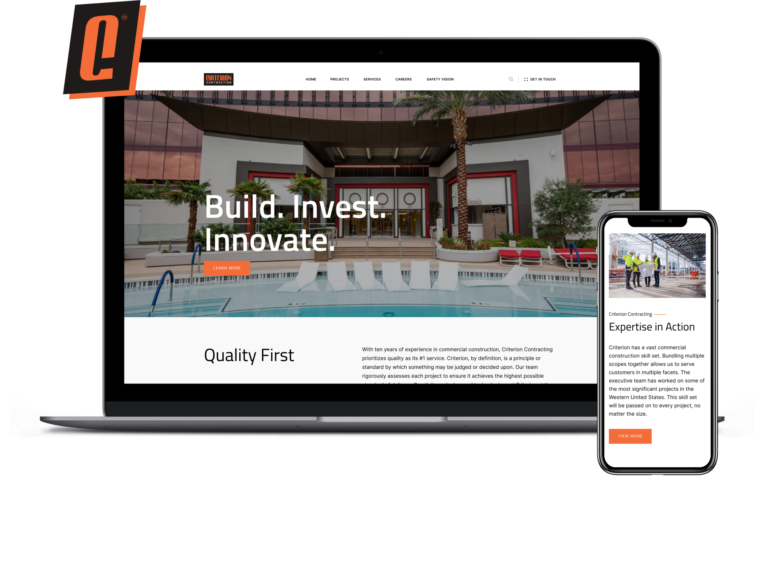 SPARK Case Study Criterion Contracting Website Solution